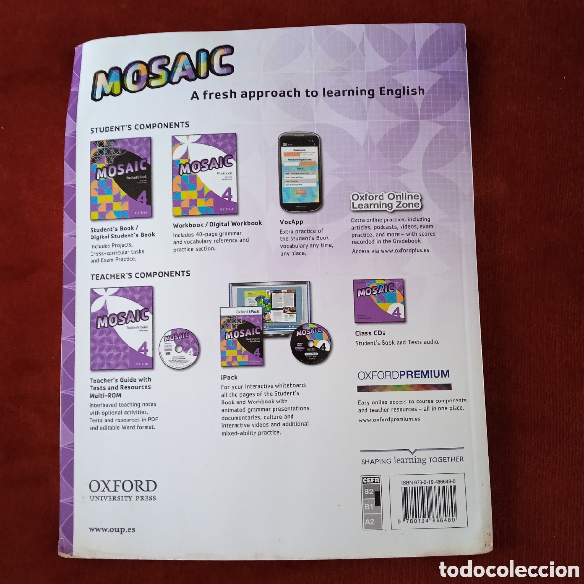 Libros de segunda mano: Libro INGLES MOSAIC.4 OXFORD. - Foto 8