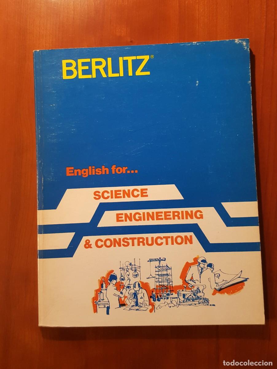 Libros de segunda mano: BERLITZ. English for Science, Engineering & Construction. - Foto 1
