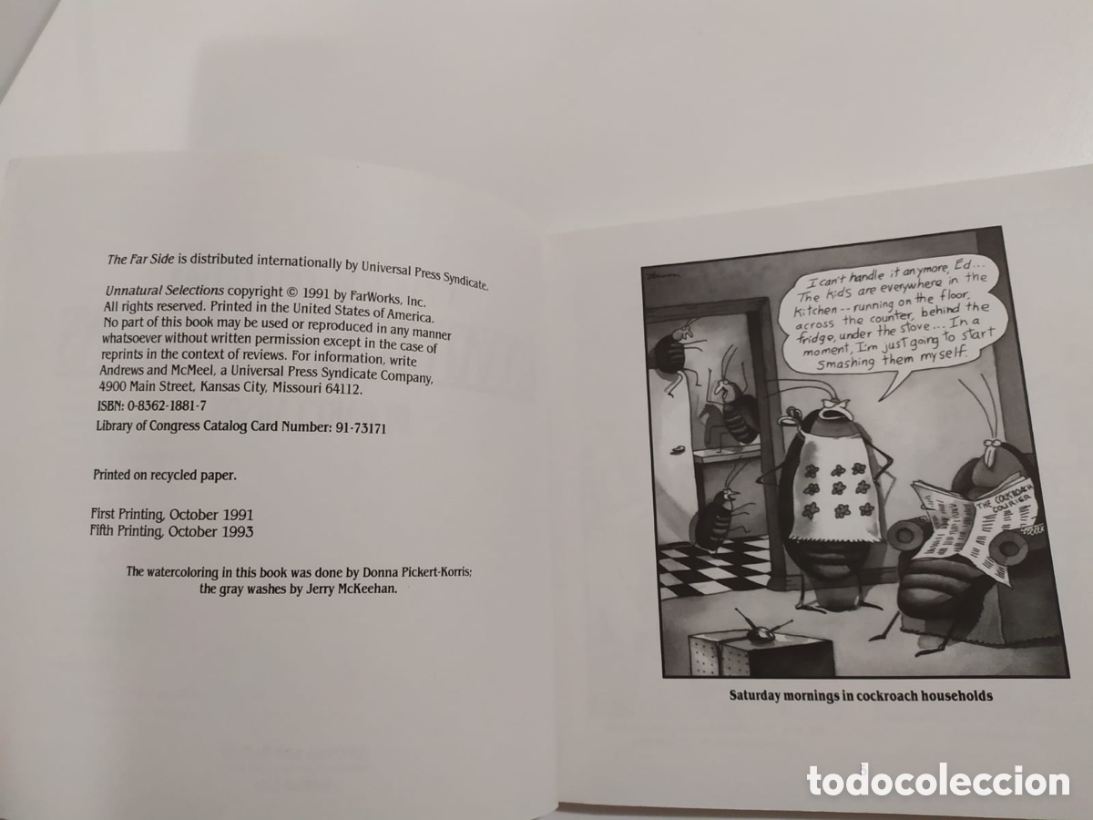 Libros de segunda mano: Libro Unnatural selections de 1993 - Foto 5