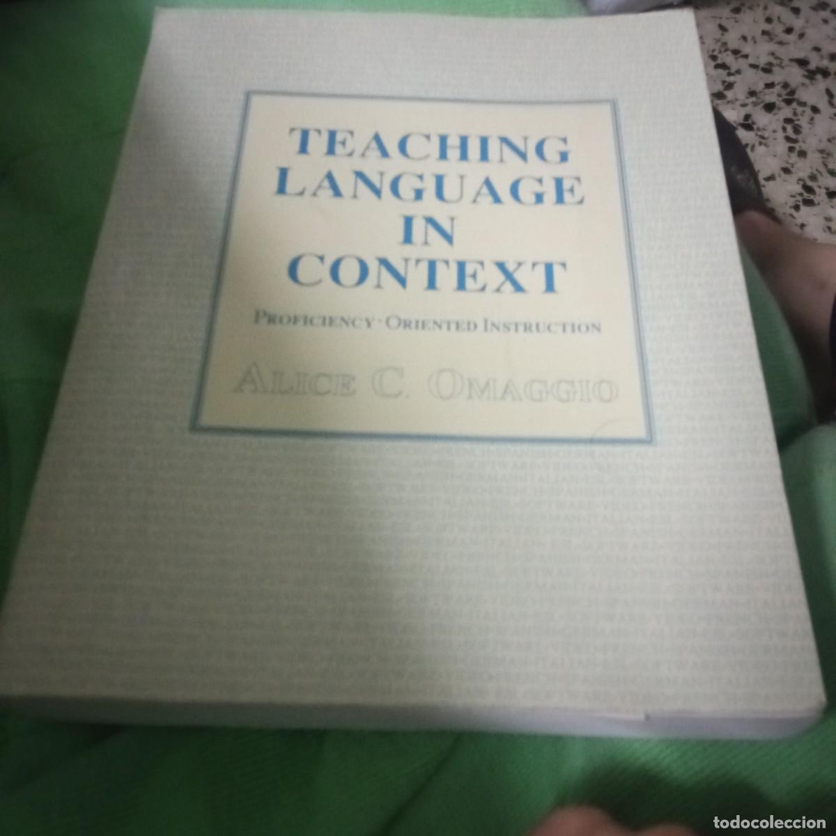 Libros de segunda mano: Teaching language in context - Foto 1