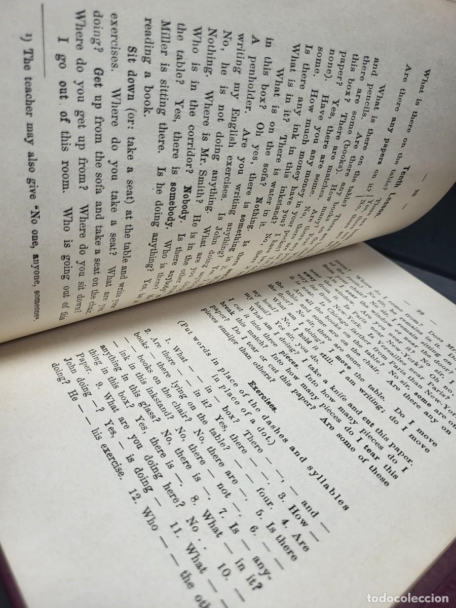Libros de segunda mano: LIBROS IDIOMAS INGLES M. D. BERLITZ 1903 - Foto 5