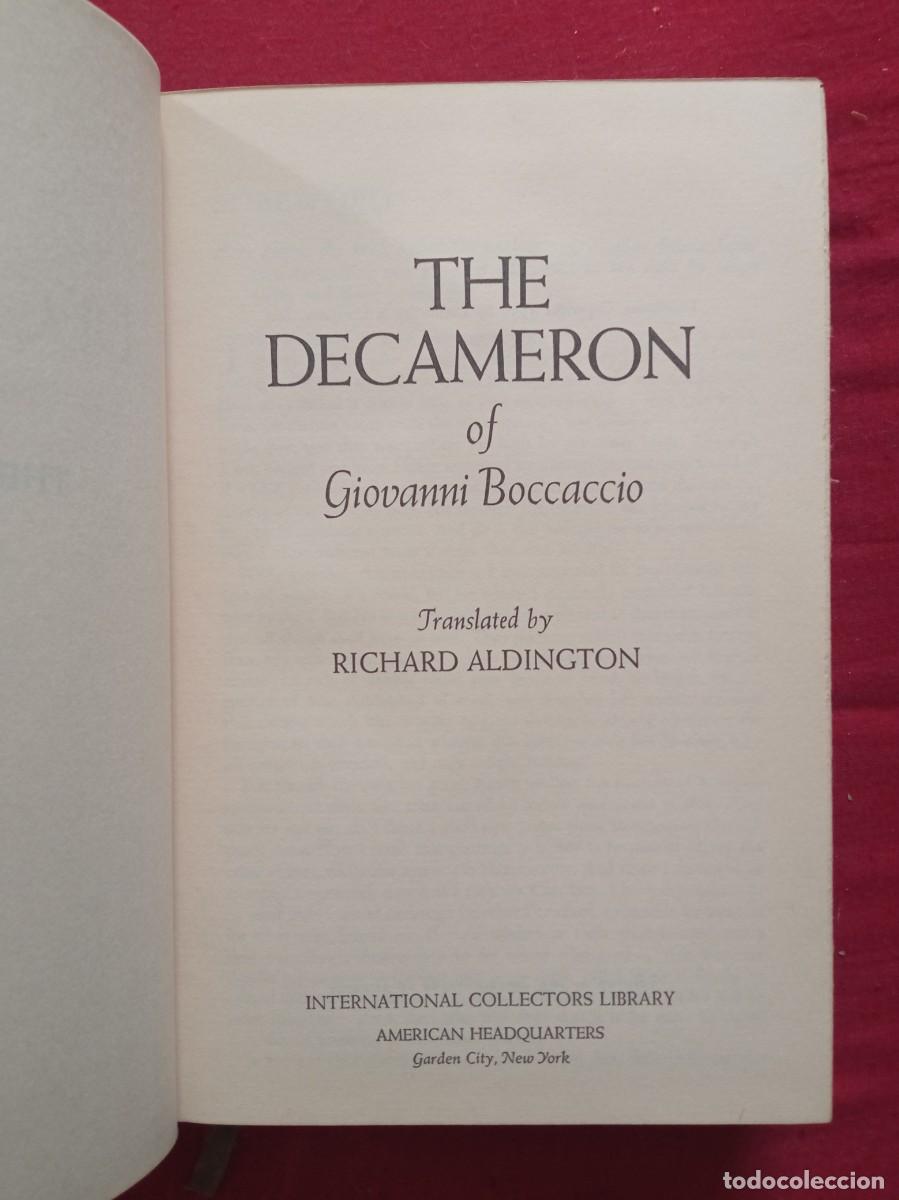 Libros de segunda mano: Giovanni Boccaccio. The Decameron - Foto 2