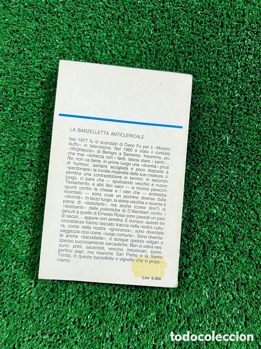 Libros de segunda mano: LA BARZELLETTA ANTICLERICALE - Foto 3