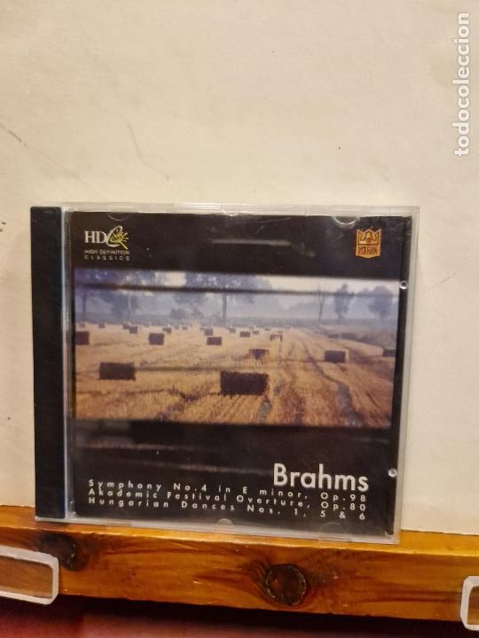 Libros de segunda mano: CD. BRAHMS. SYMPHONY N.&ordm;. 4 IN E MINOR, Op. 98 - Foto 1