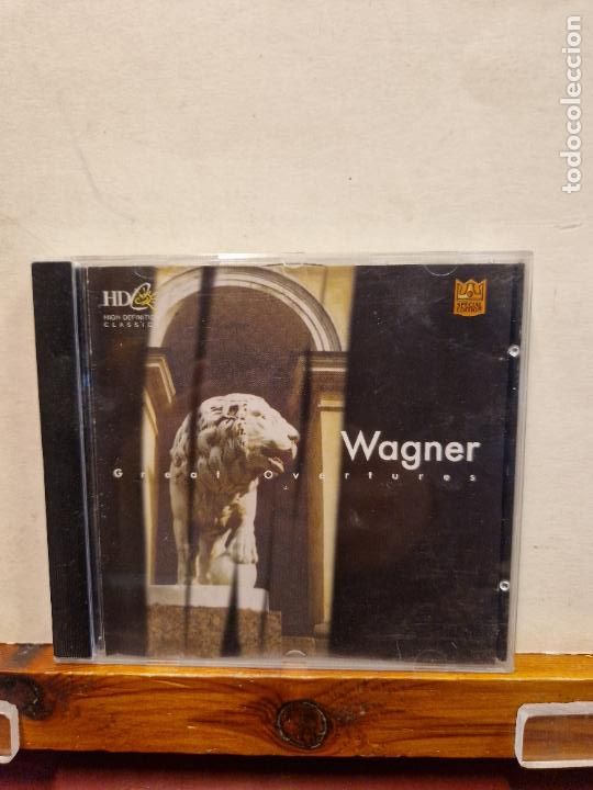 Libros de segunda mano: CD. WAGNER. GREAT OVERTURES. - Foto 1