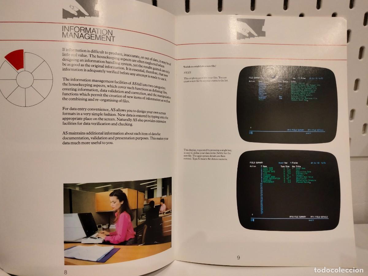 Libros de segunda mano: LIBRITO IBM APPLICATION SYSTEM IN ACTION EN INGLES - Foto 4