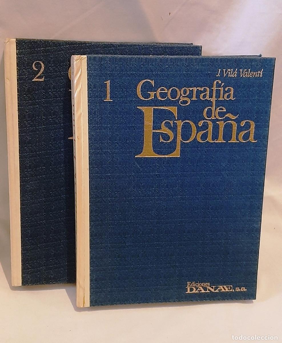 Libros de segunda mano: Geograf&iacute;a de Espa&ntilde;a. 2 tomos - Foto 1