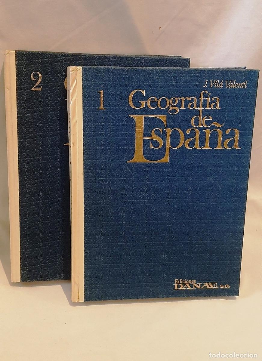Libros de segunda mano: Geograf&iacute;a de Espa&ntilde;a. 2 tomos - Foto 2