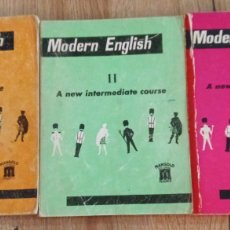 Libros de segunda mano: MODERN ENGLISH 3 TOMOS