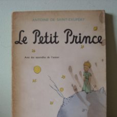 Libros de segunda mano: LE PETIT PRINCE. AVEC DES AQUARELLES DE L´AUTEUR. GALLIMARD. JANVIER 1972