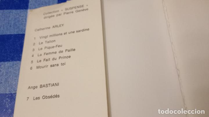 Libros de segunda mano: LIBRO SUSPENSE ANGE BASTIANI LES OBSEDES, EN FRANCES - Foto 2