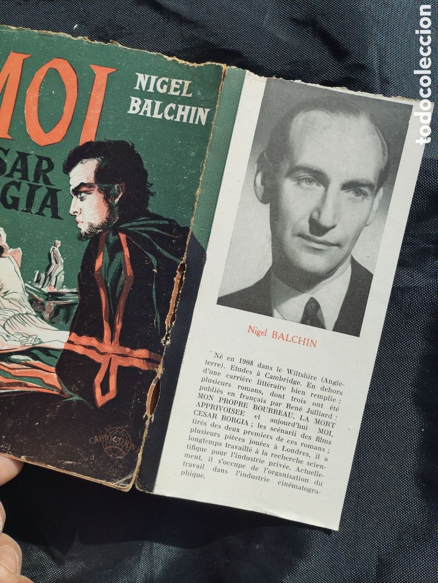 Libros de segunda mano: MOI. C&eacute;sar Borgia. Nigel Balchim. En franc&eacute;s. - Foto 3