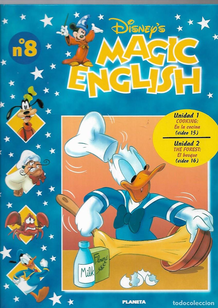 8 volumenes de magic english, walt disney n° 8 - Buy Other used