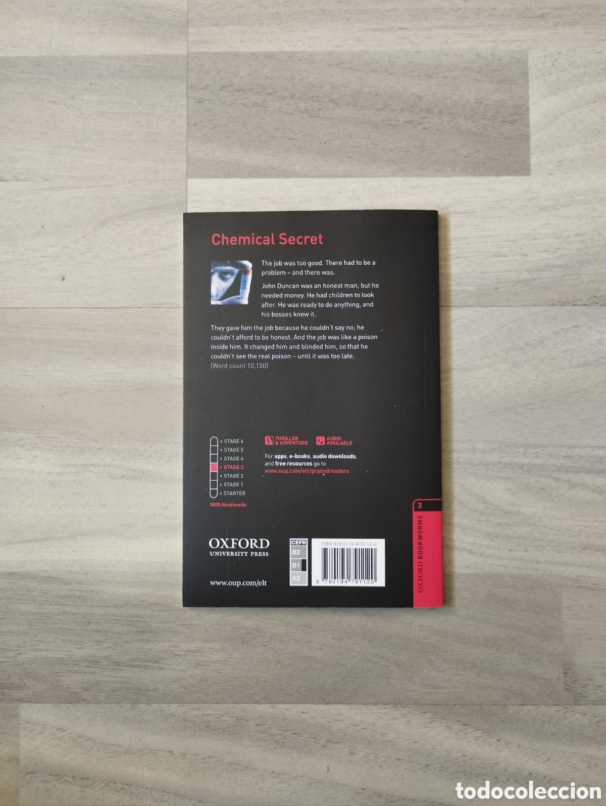 Libros de segunda mano: Libro en ingles &rdquo;A chemical Secret&rdquo; - Foto 4