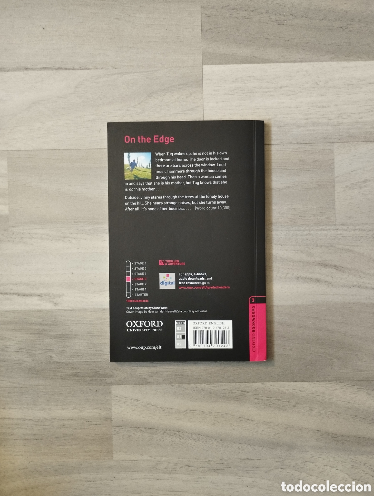 Libros de segunda mano: Libro en ingles &rdquo;On the Edge&rdquo; - Foto 2