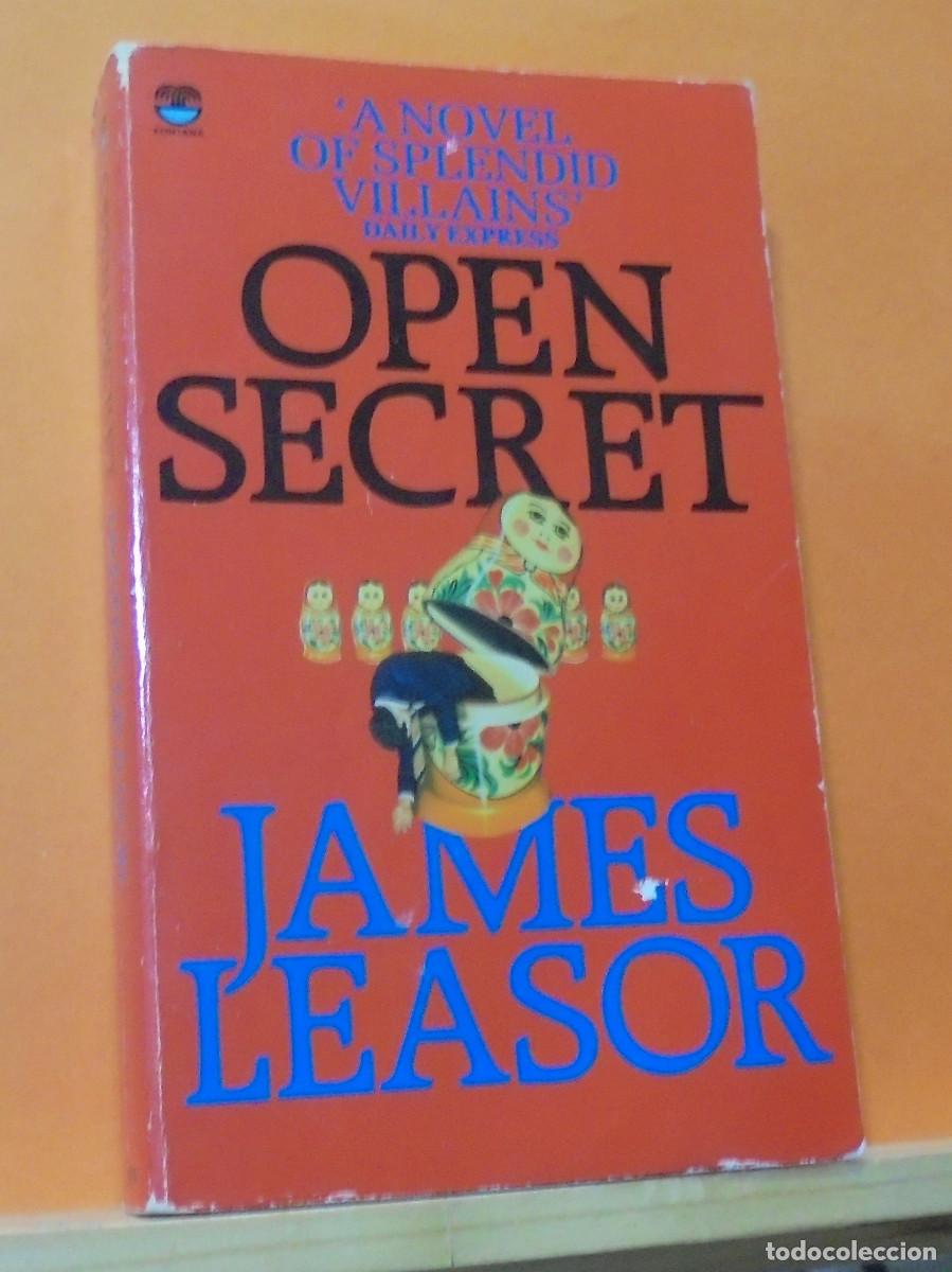 Libros de segunda mano: Open secret. James Leasor. Texto en ingles - Foto 1