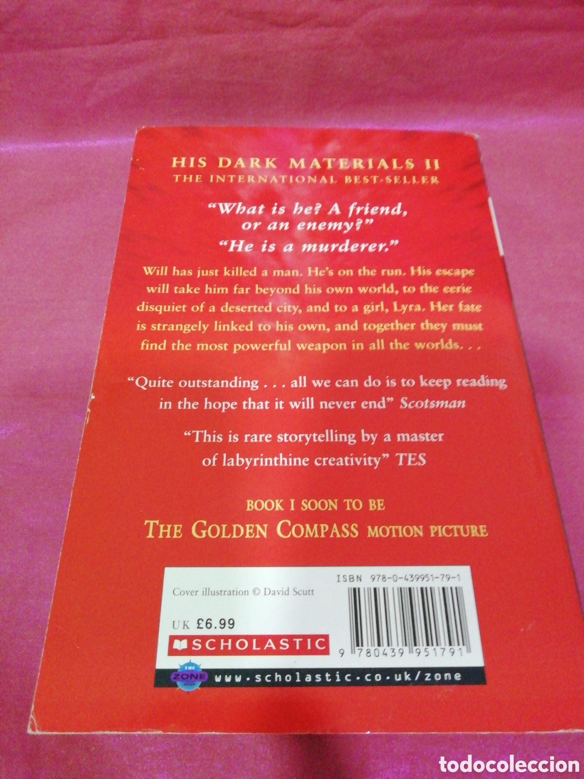 Libros de segunda mano: The Subtle Knife de Philip Pullman (Ed. Inglesa de 2005) - Foto 3