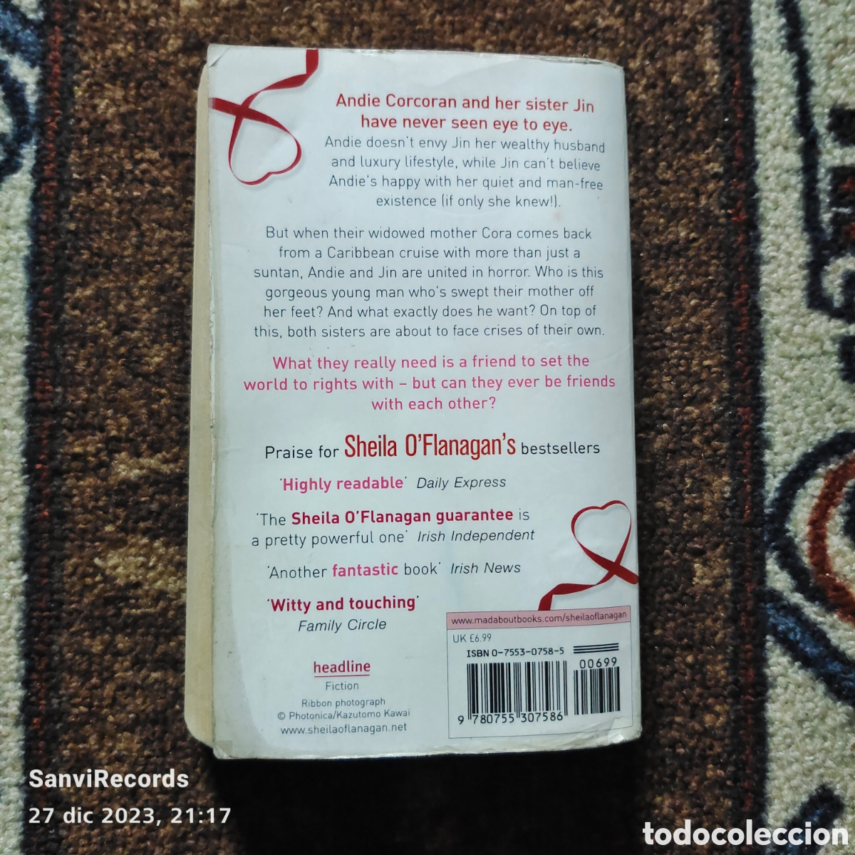 Libros de segunda mano: ANYONE BUT HIM (SHEILA OFLANAGAN) - Foto 2