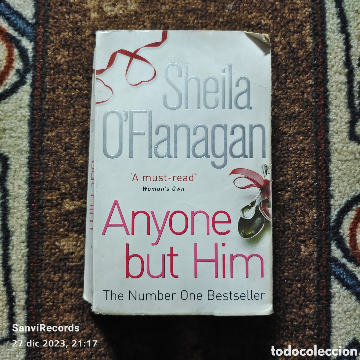 Libros de segunda mano: ANYONE BUT HIM (SHEILA OFLANAGAN) - Foto 1