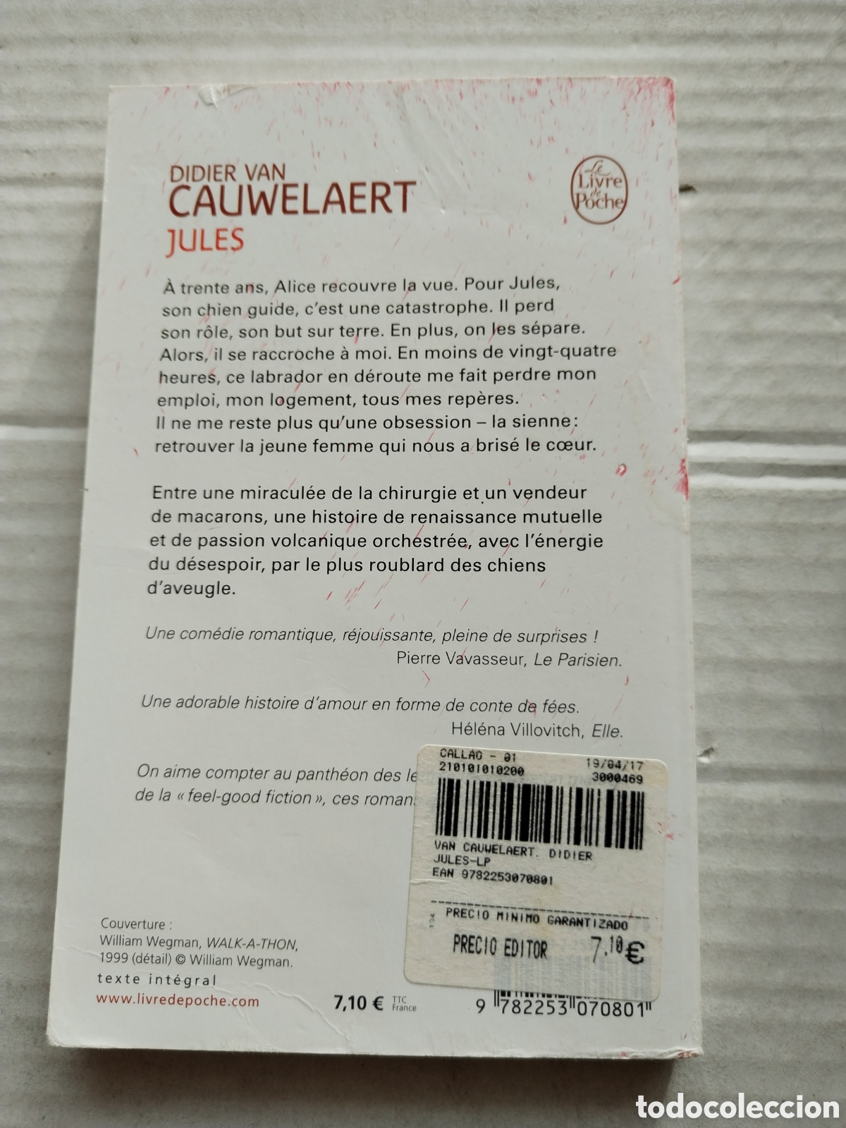 Libros de segunda mano: JULES/DIDIER VAN CAUWELAERT - Foto 3