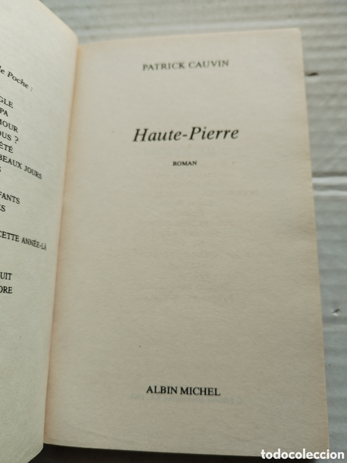Libros de segunda mano: HAUTE-PIERRE/PATRICK CAUVIN - Foto 2