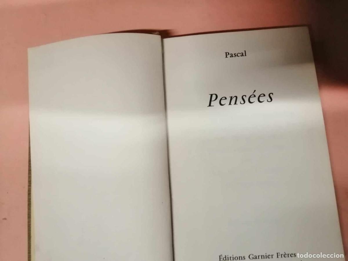 Libros de segunda mano: PENSEES (PASCAL) ESCRITO EN FRANCES - Foto 2