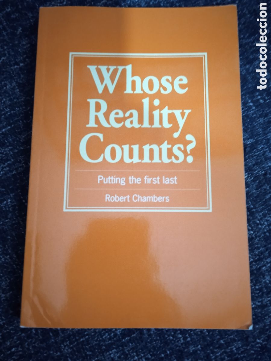 Libros de segunda mano: Whose Reality Counts?: Putting the first last / Robert Chambers - Foto 1