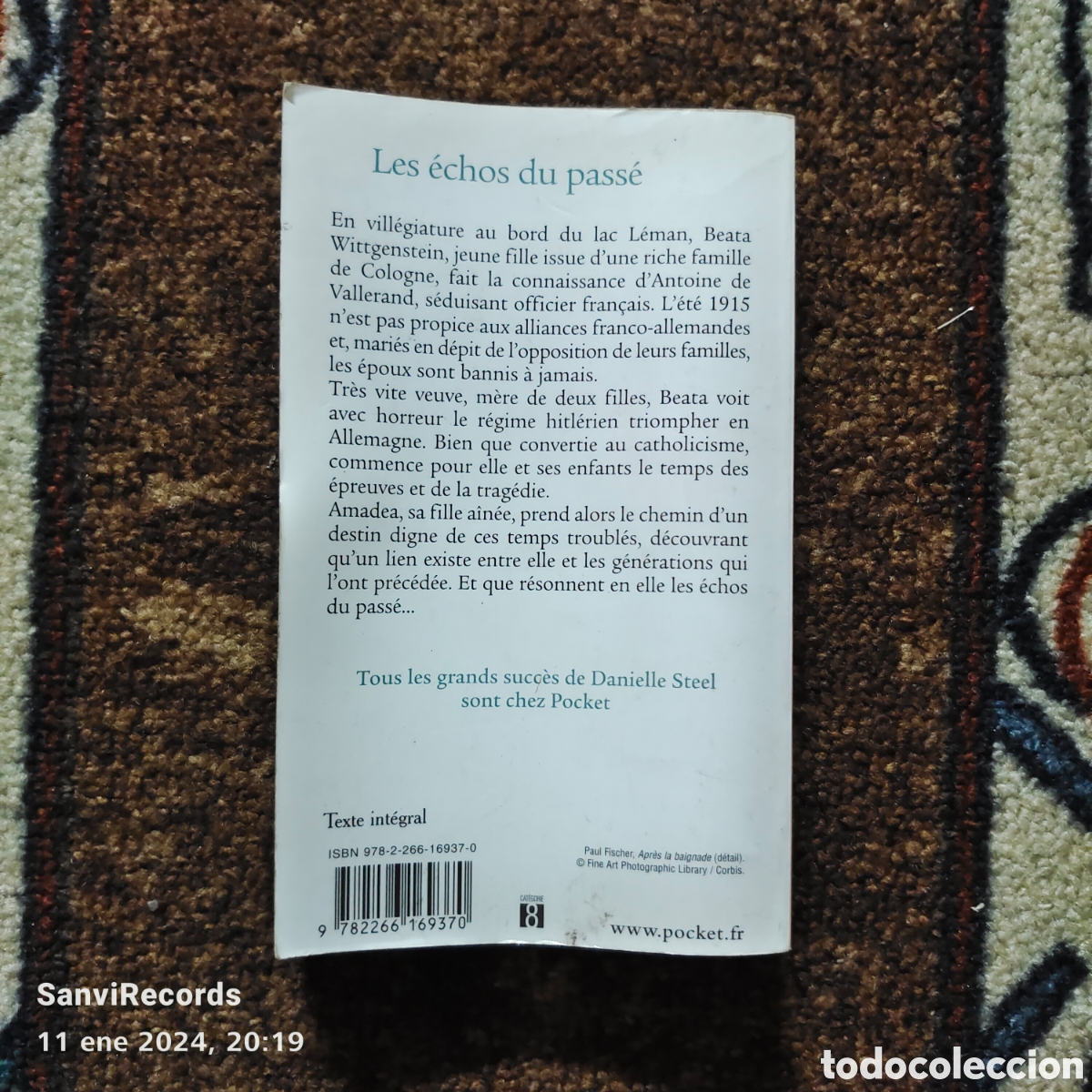 Libros de segunda mano: LES &Eacute;CHOS DU PASS&Eacute; (DANIELLE STEEL) - Foto 2