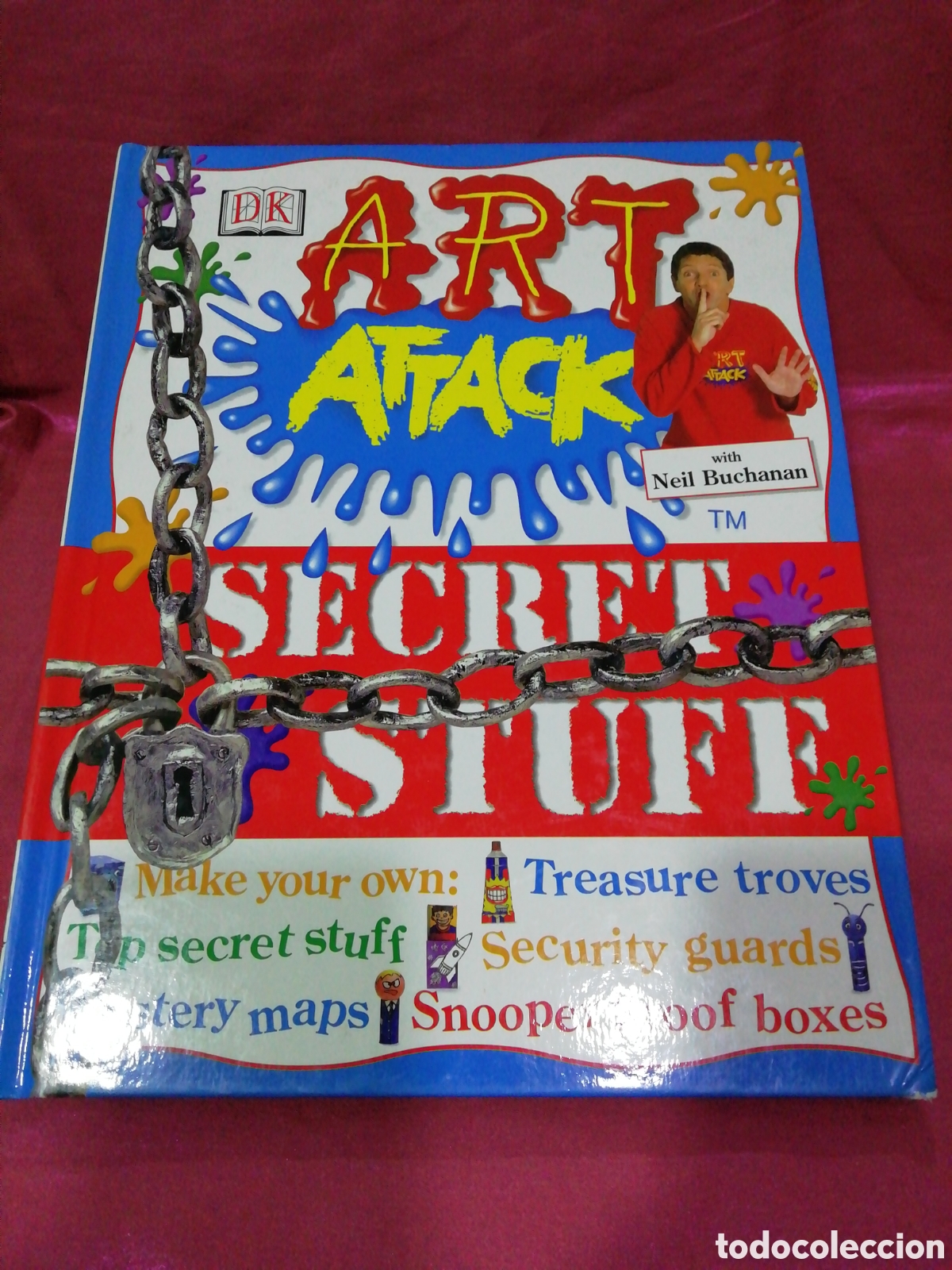 Libros de segunda mano: Ed. Inglesa - Art Attack Secret Stuff - DK 2000 - Foto 1