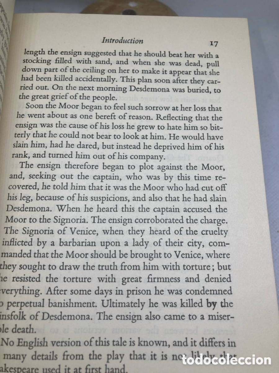 Libros de segunda mano: Othello ( en ingl&eacute;s) - Foto 2