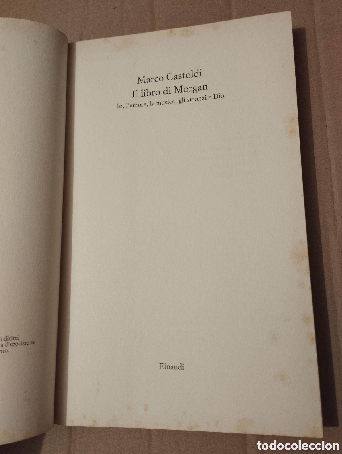 Libros de segunda mano: IL LIBRO DI MORGAN (MARCO CASTOLDI) - Foto 3