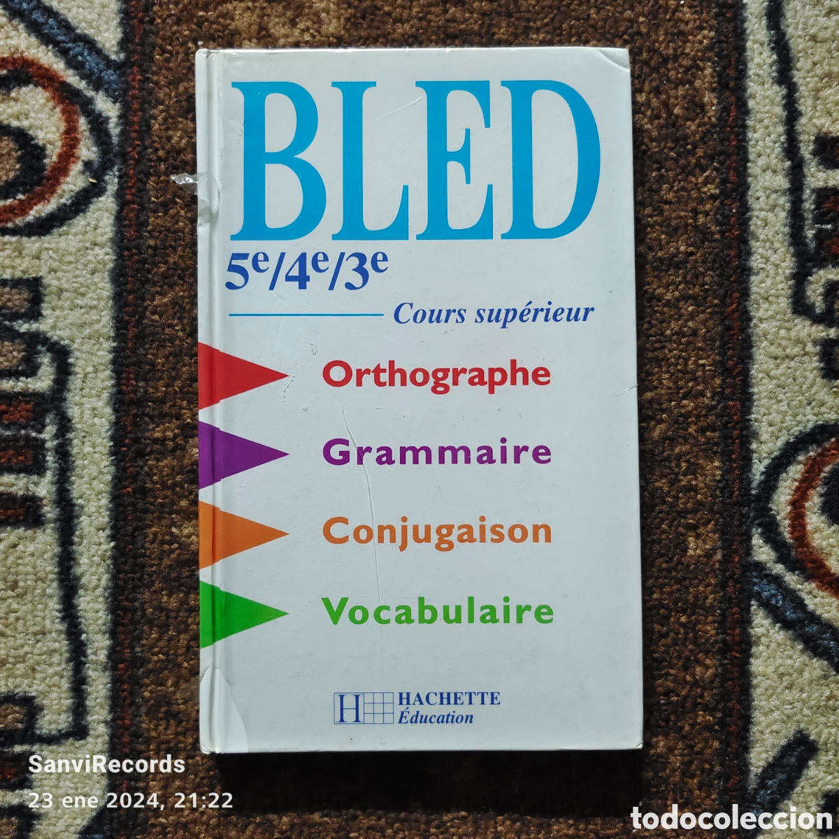 Libros de segunda mano: BLED, 5, 4, 3 (HACHETTE) - Foto 1