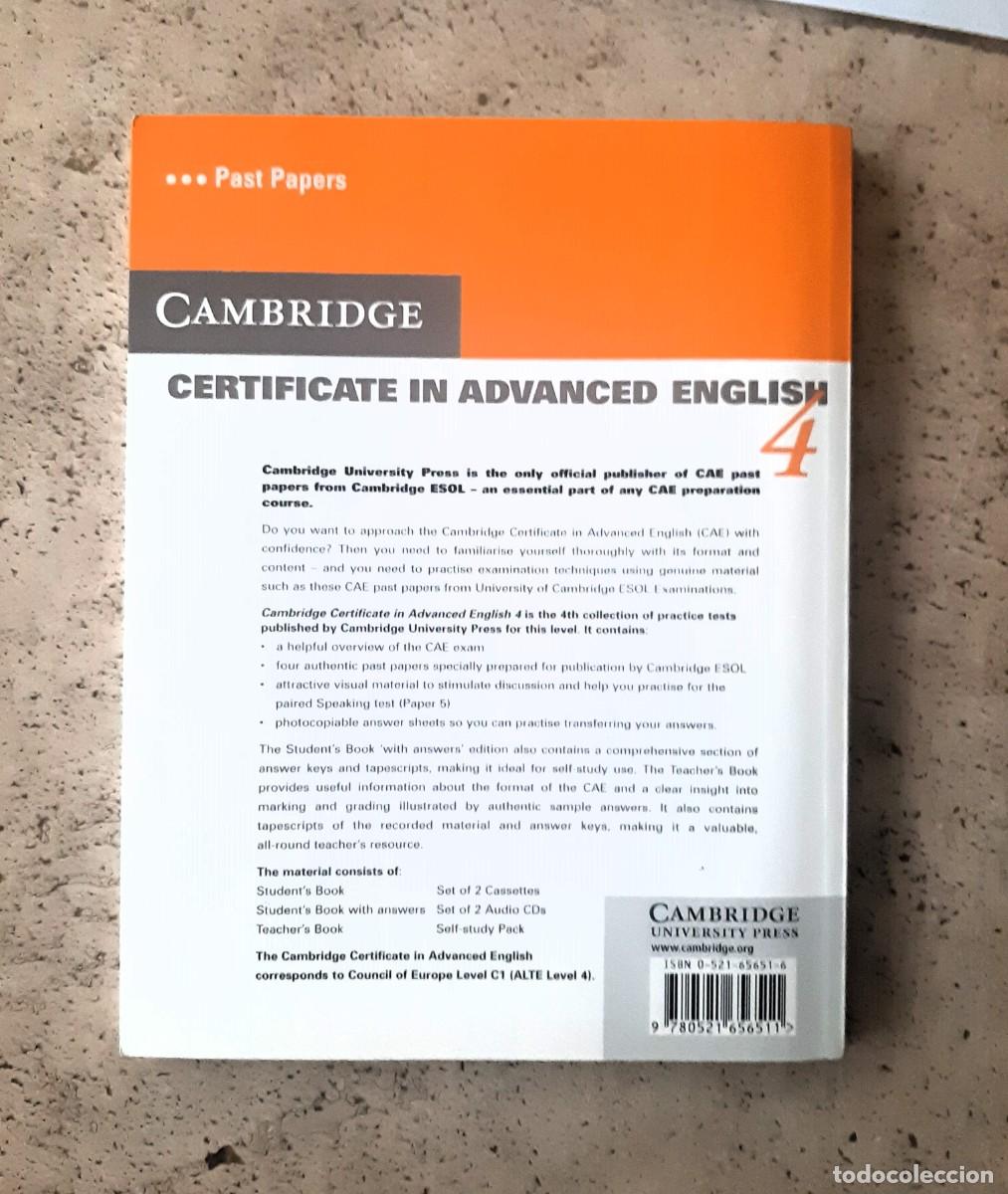 Libros de segunda mano: LIBRO DE INGLES para preparacion del CAE (C1) - Foto 2