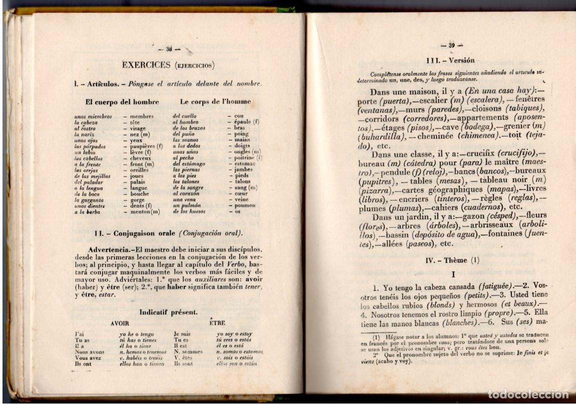 Libros de segunda mano: METODO DE FRANC&Eacute;S 2&ordf; CURSO *** EDICIONES BRU&Ntilde;O 1957 - Foto 3