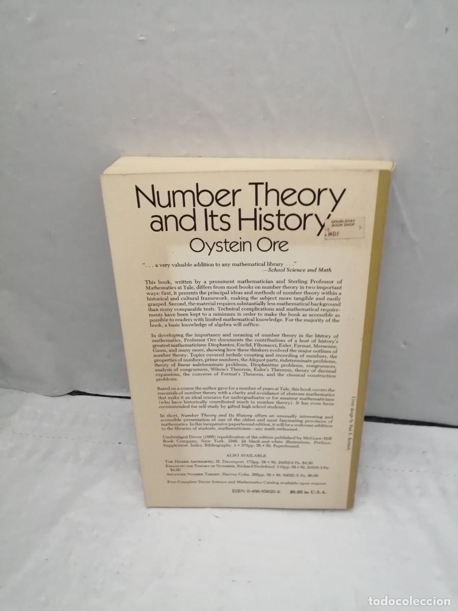 Libros de segunda mano: Number Theory and Its History - Foto 2