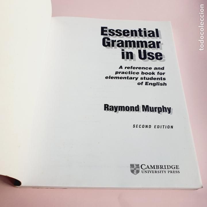 Libros de segunda mano: LIBRO-ESSENTIAL GRAMMAR IN USE-RAYMOND MURPHY-SECOND EDITION- - Foto 5