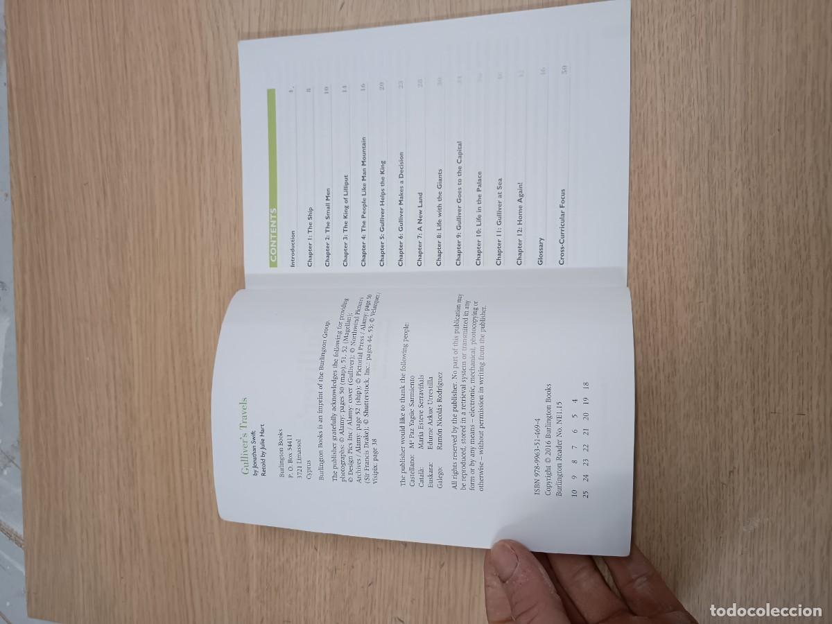 Libros de segunda mano: Los viajes de Gulliver en Ingl&eacute;s - Foto 2