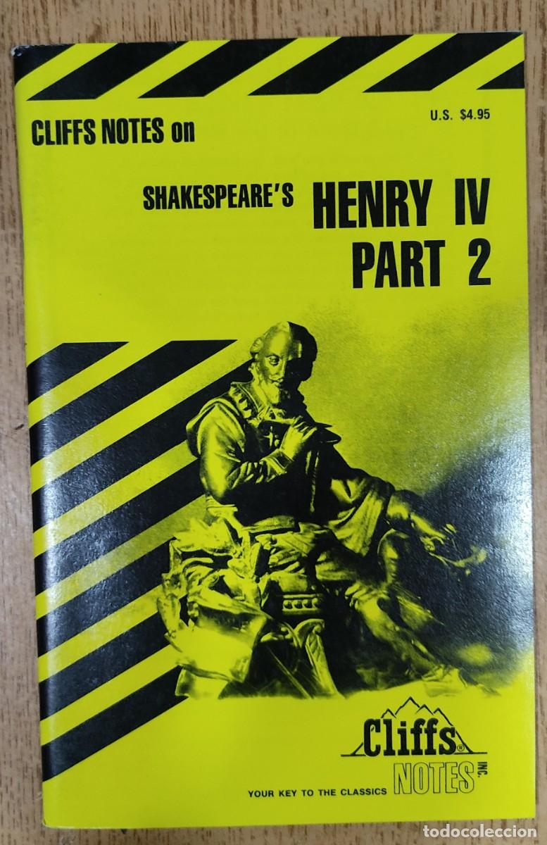 Libros de segunda mano: Cliffs Notes: Henry IV, Part 2, Shakespeare 9780822000266 - Foto 1