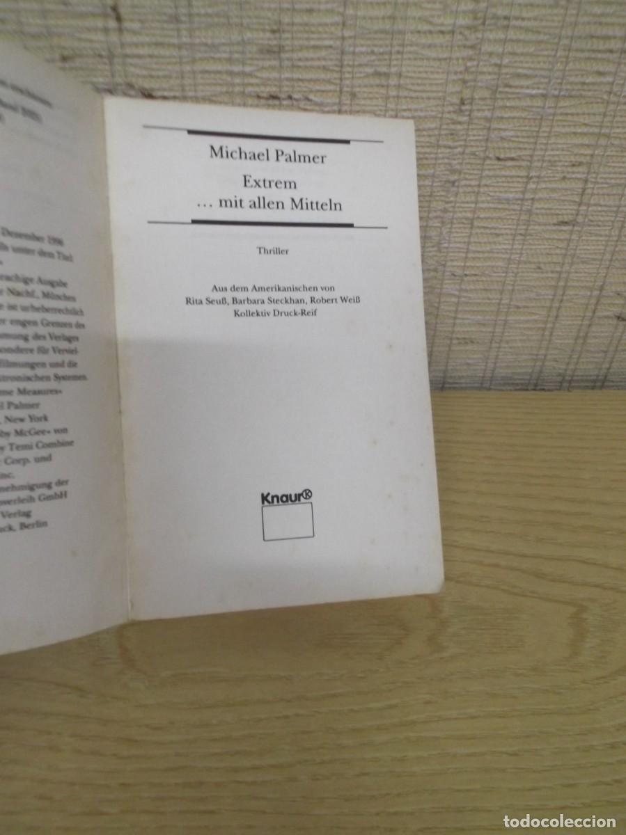 Libros de segunda mano: Libro en alem&aacute;n &rdquo;Extrem ... mit allien mitteln&rdquo; de Michael Palmer - Foto 3