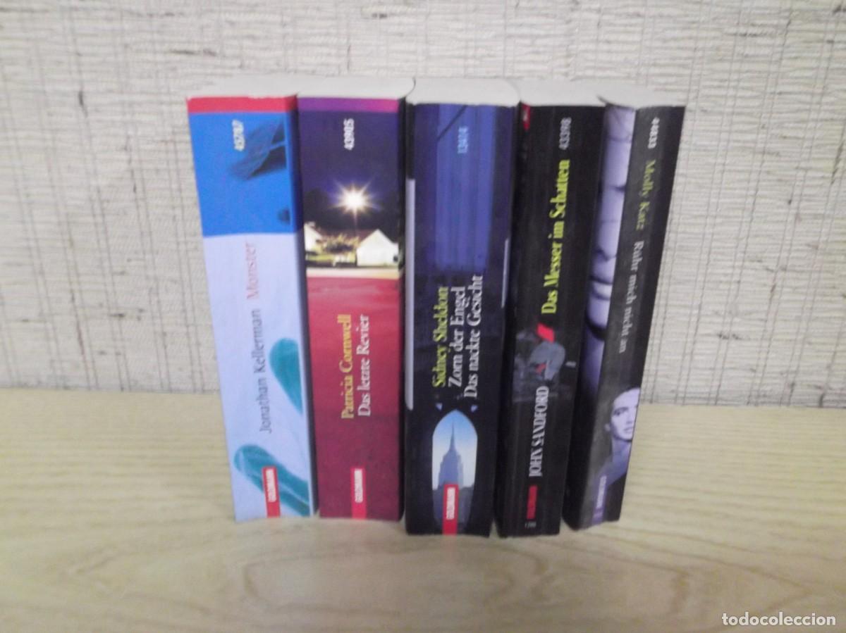 Libros de segunda mano: Lote de cinco libros en Alem&aacute;n.Editorial Goldmann - Foto 2