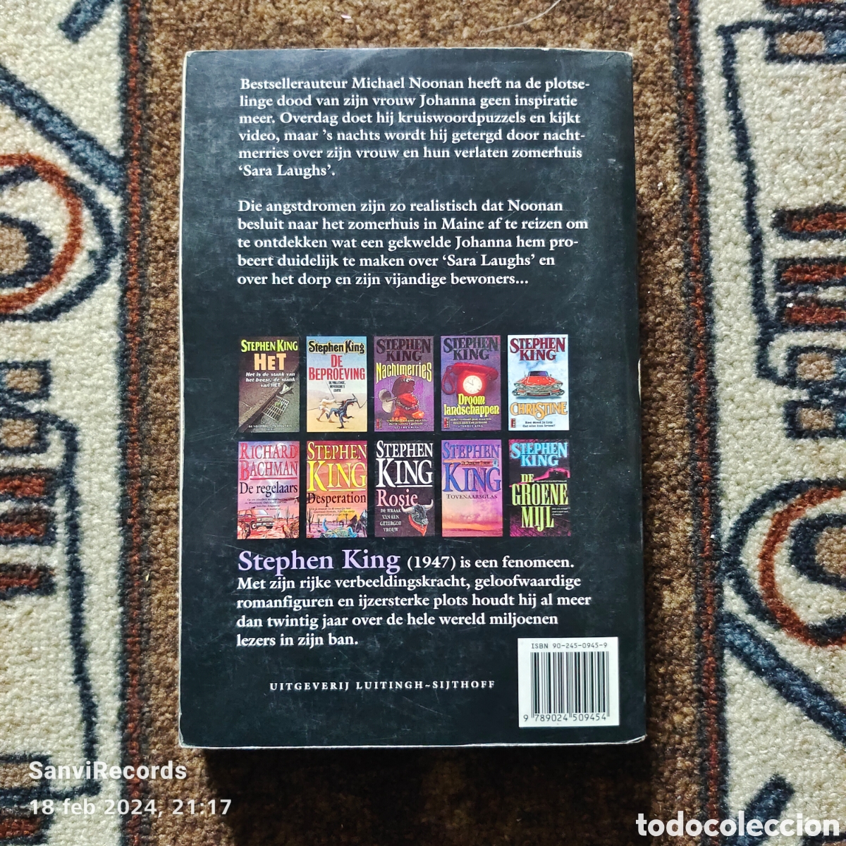 Libros de segunda mano: VEL OVER BEEN (STEPHEN KING) - Foto 2