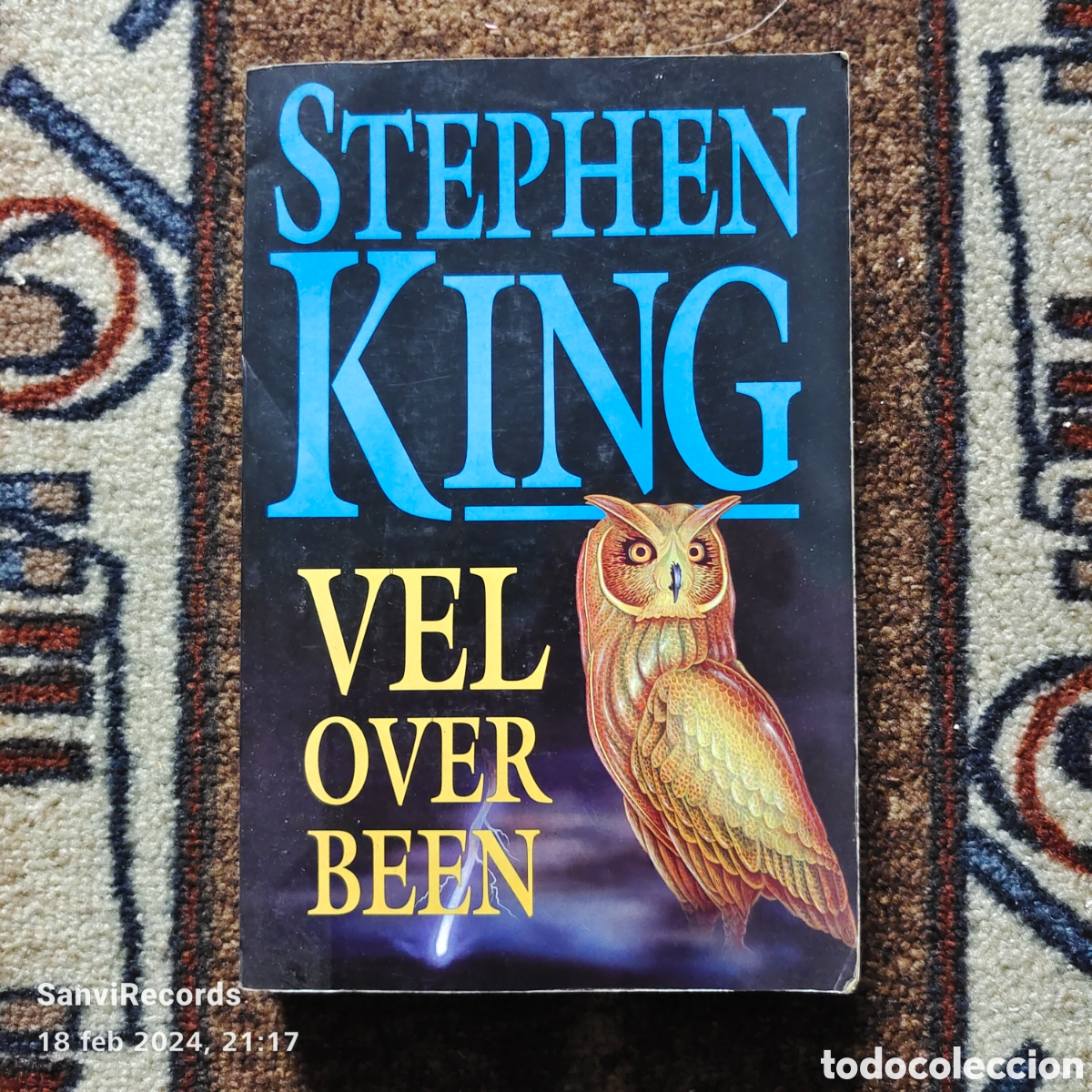 Libros de segunda mano: VEL OVER BEEN (STEPHEN KING) - Foto 1