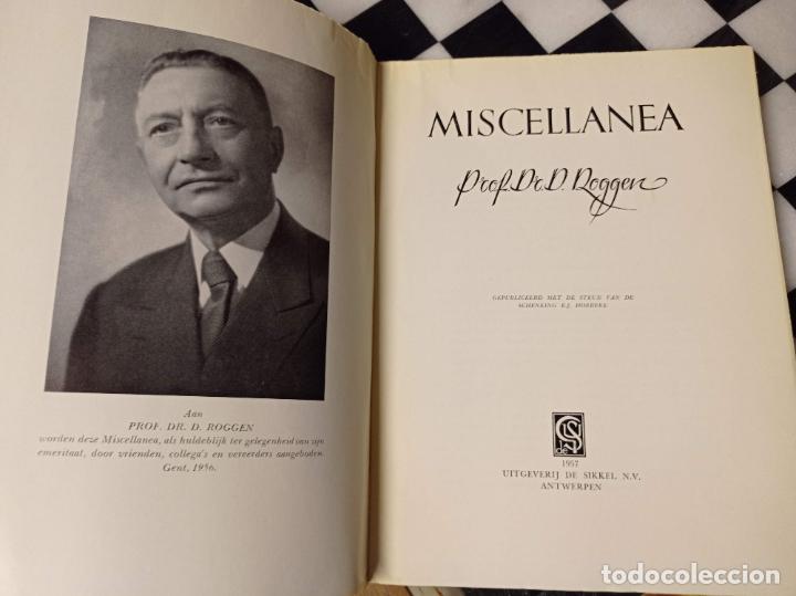 Libros de segunda mano: 1957 - PROF. DR. D. ROGGEN. MISCELLANEA - Foto 2