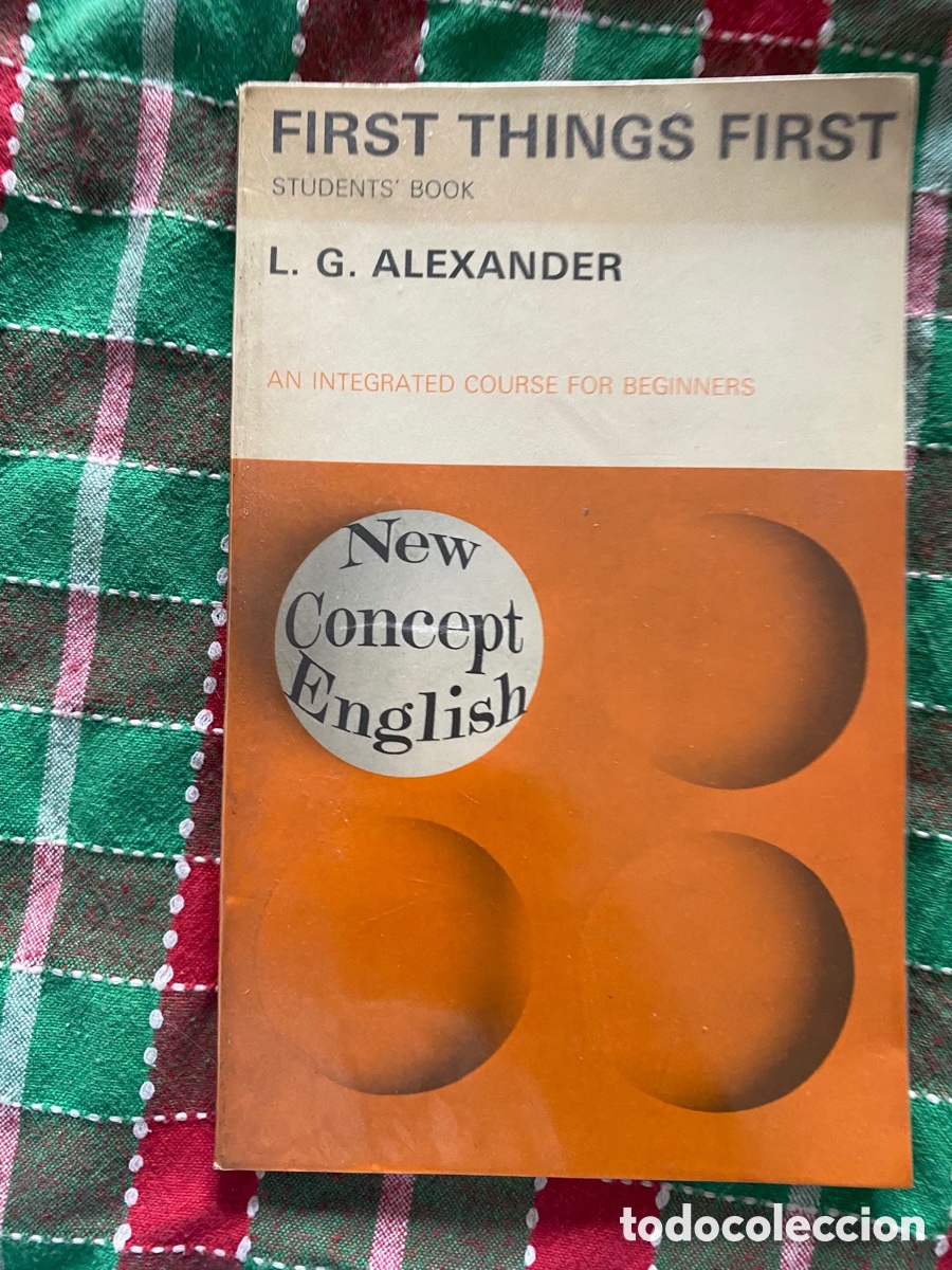 Libros de segunda mano: L.G. ALEXANDER. FIRST THINGS FIRST. Students Book- longman 1976 - Foto 7