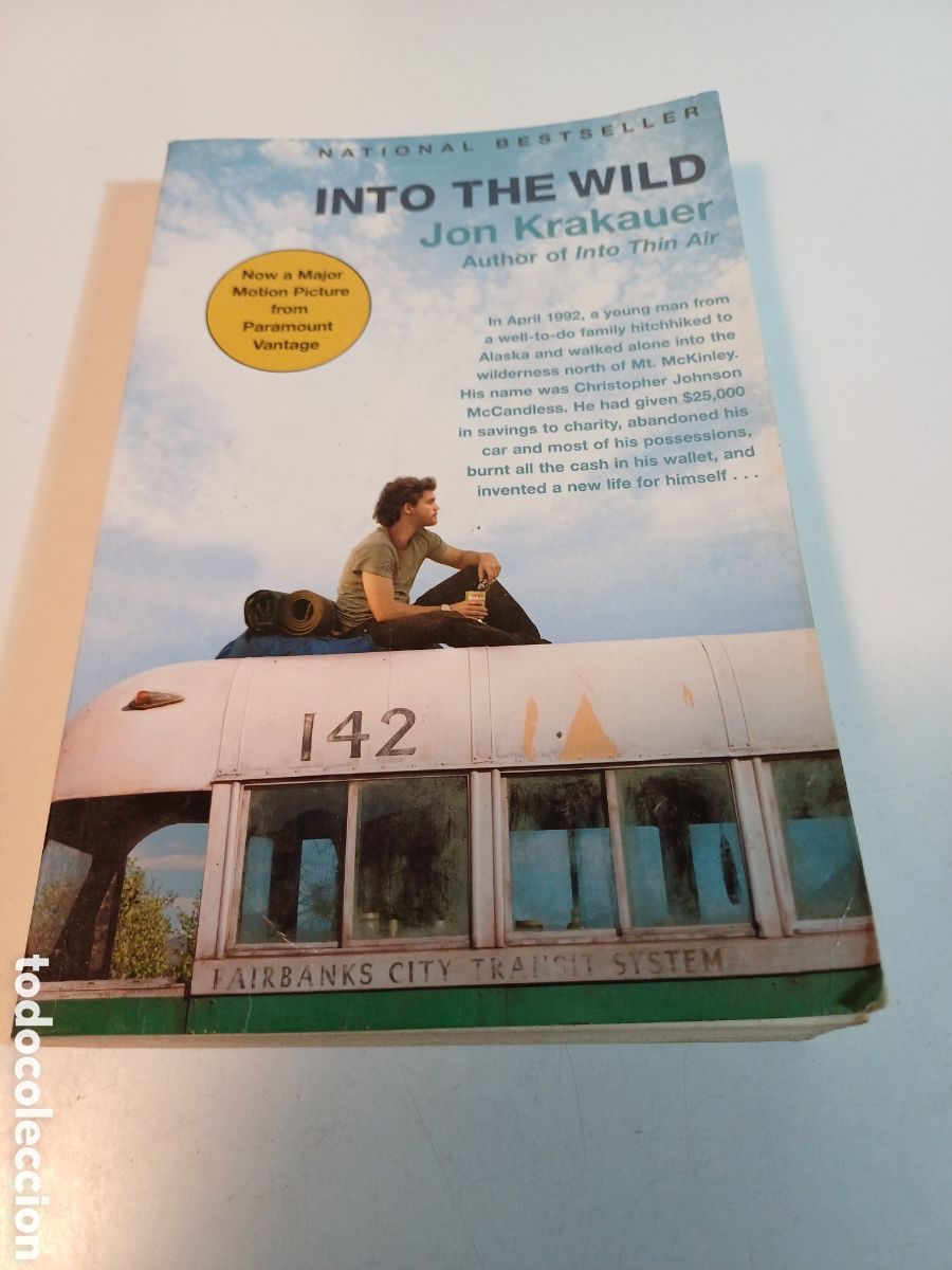 Libros de segunda mano: Into the Wild Jon Krakauer 2007 ingl&eacute;s - Foto 1