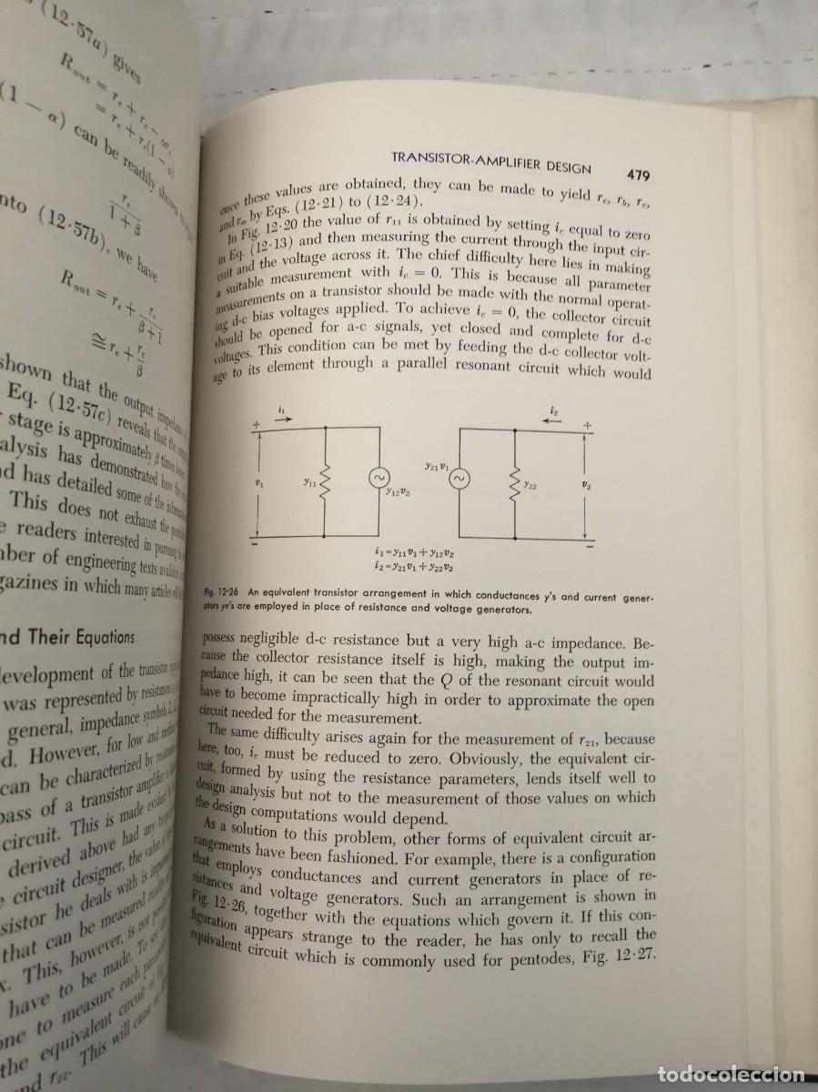 Libros de segunda mano: Transistors (Third edition, Hardcover, text english) - Foto 3