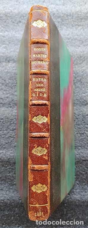 Libros de segunda mano: Notes sur Andr&eacute; Gide. 1913-1951 - Foto 1
