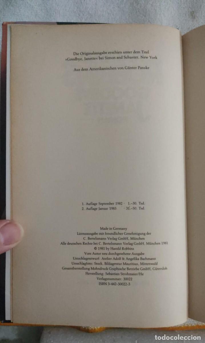 Libros de segunda mano: GOODBYE, JANETTE. - Foto 4