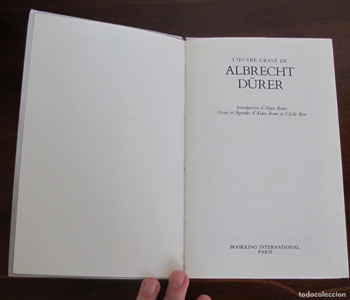 Libros de segunda mano: Loeuvre grav&eacute; de Albrecht D&uuml;rer. LIBRO - Foto 5