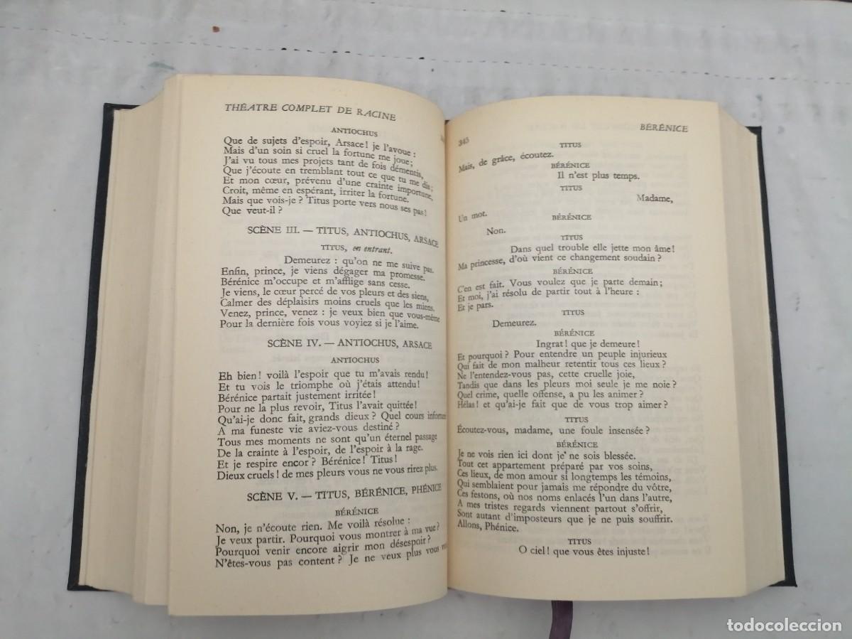 Libros de segunda mano: Th&eacute;&acirc;tre Complet de Racine - Foto 4
